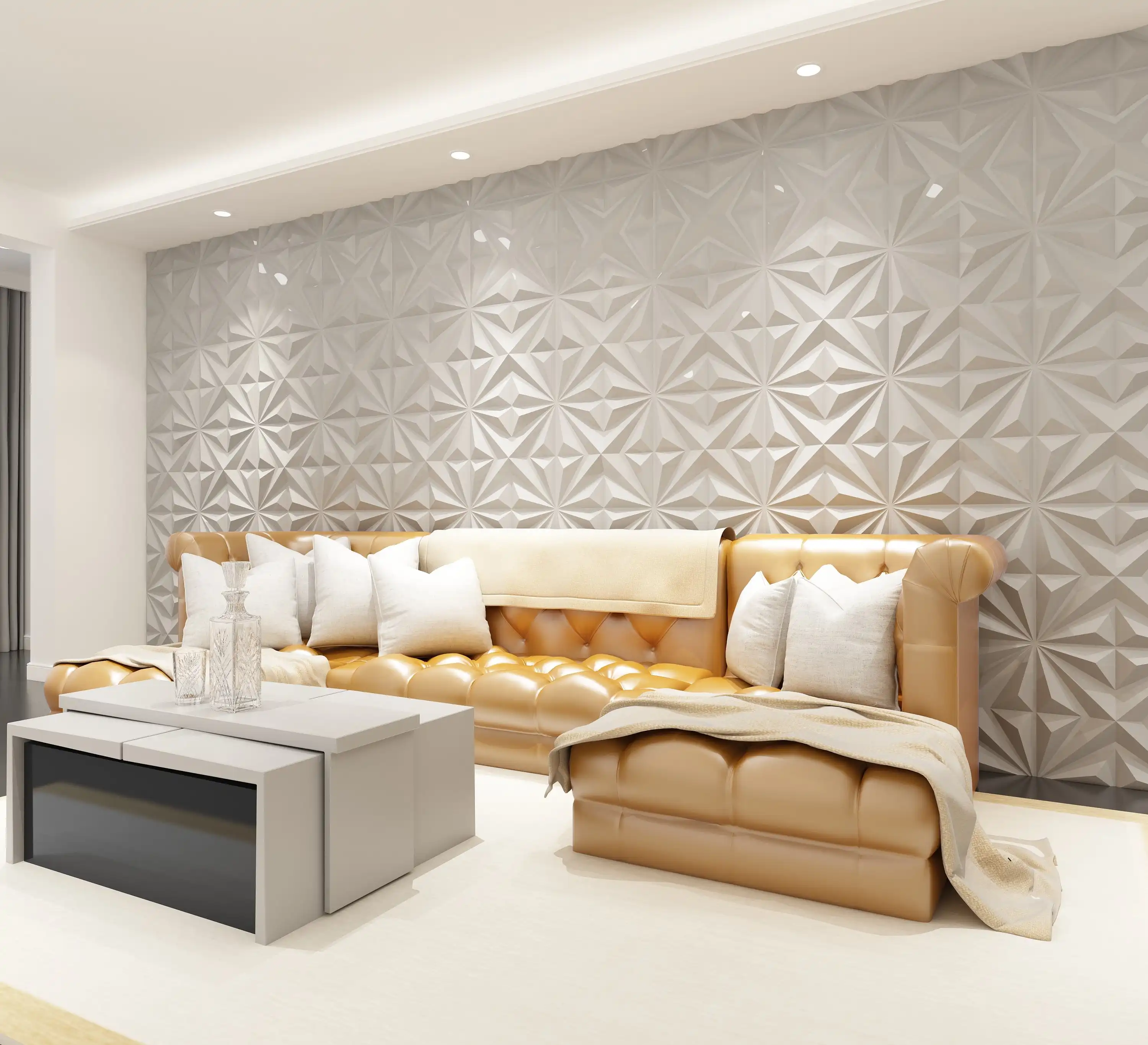 Eco-Friendly 3D Wall Panels